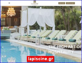 Hotels in Greece, lapiscine.gr