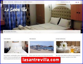 Hotels in Greece, lasantrevilla.com