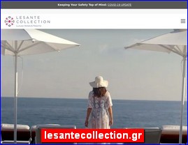 Hotels in Greece, lesantecollection.gr