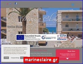 Hotels in Greece, marineclaire.gr