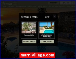 Hotels in Greece, marnivillage.com