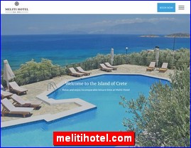 Hotels in Greece, melitihotel.com