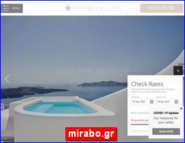 Hotels in Greece, mirabo.gr