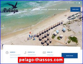 Hotels in Greece, pelago-thassos.com