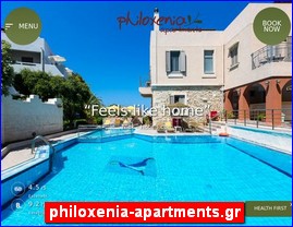 Hotels in Greece, philoxenia-apartments.gr