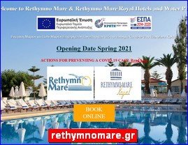 Hotels in Greece, rethymnomare.gr