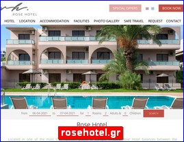 Hotels in Greece, rosehotel.gr