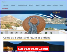 Hotels in Greece, sarayaresort.com