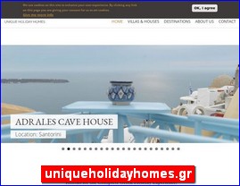 Hotels in Greece, uniqueholidayhomes.gr