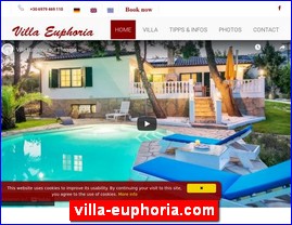 Hotels in Greece, villa-euphoria.com