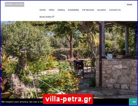 Hotels in Greece, villa-petra.gr