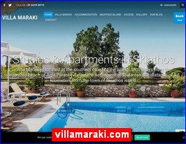 Hotels in Greece, villamaraki.com