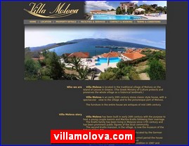 Hotels in Greece, villamolova.com