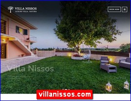 Hotels in Greece, villanissos.com