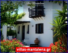 Hotels in Greece, villas-mantalena.gr