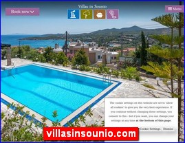 Hotels in Greece, villasinsounio.com