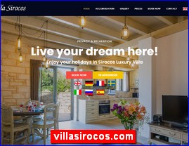 Hotels in Greece, villasirocos.com