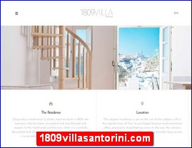 Hotels in Greece, 1809villasantorini.com