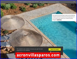 Hotels in Greece, acronvillasparos.com