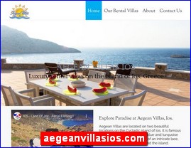 Hotels in Greece, aegeanvillasios.com