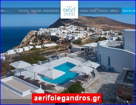 Hotels in Greece, aerifolegandros.gr