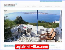 Hotels in Greece, agiairini-villas.com