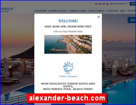 Hotels in Greece, alexander-beach.com