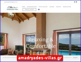 Hotels in Greece, amadryades-villas.gr