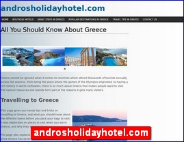 Hotels in Greece, androsholidayhotel.com