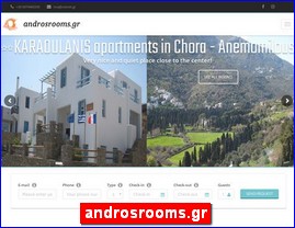 Hotels in Greece, androsrooms.gr