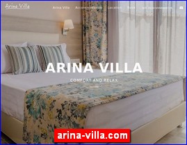 Hotels in Greece, arina-villa.com