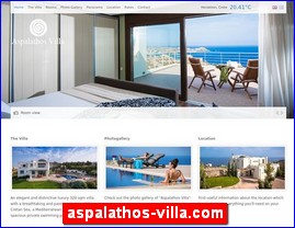 Hotels in Greece, aspalathos-villa.com