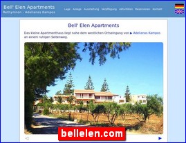 Hotels in Greece, bellelen.com