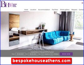 Hotels in Greece, bespokehouseathens.com