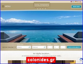 Hotels in Greece, colonides.gr