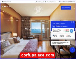 Hotels in Greece, corfupalace.com