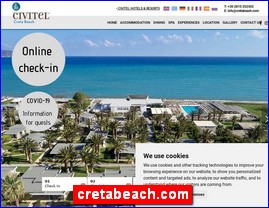 Hotels in Greece, cretabeach.com