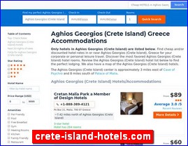 Hotels in Greece, crete-island-hotels.com