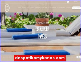 Hotels in Greece, despotikomykonos.com