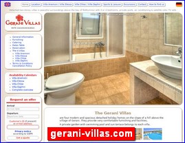 Hotels in Greece, gerani-villas.com