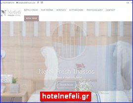 Hotels in Greece, hotelnefeli.gr