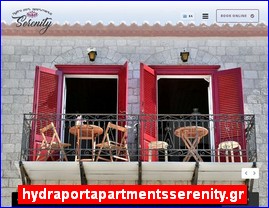 Hotels in Greece, hydraportapartmentsserenity.gr