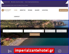 Hotels in Greece, imperialzantehotel.gr