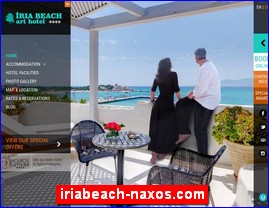 Hotels in Greece, iriabeach-naxos.com