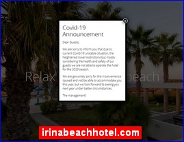 Hotels in Greece, irinabeachhotel.com