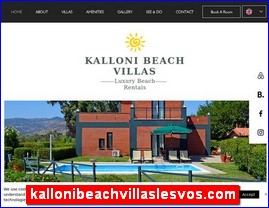 Hotels in Greece, kallonibeachvillaslesvos.com