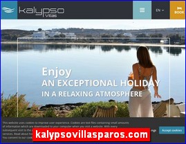 Hotels in Greece, kalypsovillasparos.com