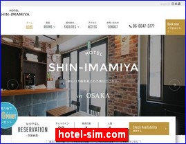 Hotels in Osaka, Japan, hotel-sim.com